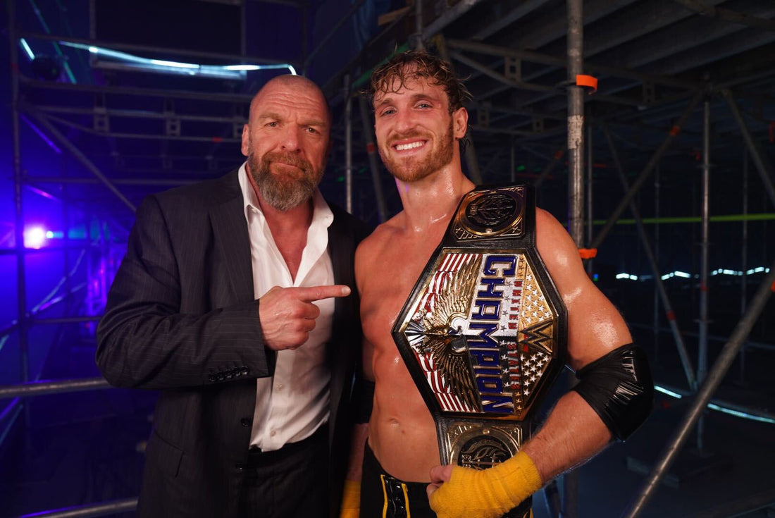 Logan Paul's United States Championship Title Belt