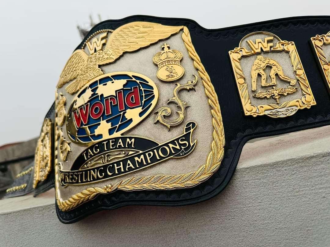 WWF Classic World Tag Team Championship Replica Title Belt