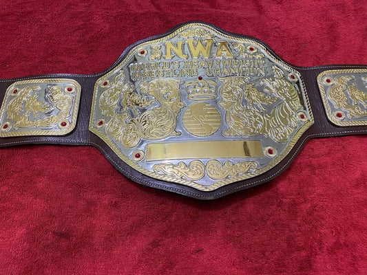 NWA Big Gold Championship Title Belt Replica
