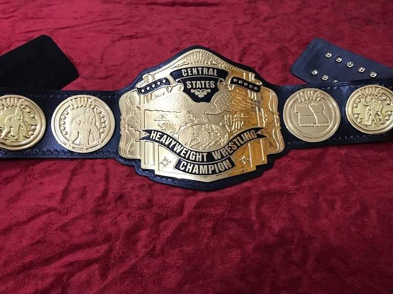 NWA Central States Heavyweight Championship Belt
