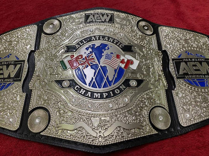 AEW All Atlantic Wrestling Championship Title Belt Replica