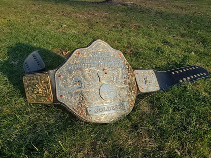 WCW Big Gold Heavyweight Championship Title Belt Replica