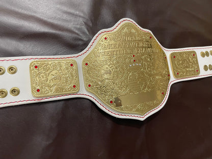 WCW Big Gold Heavyweight Championship Title Belt Replica