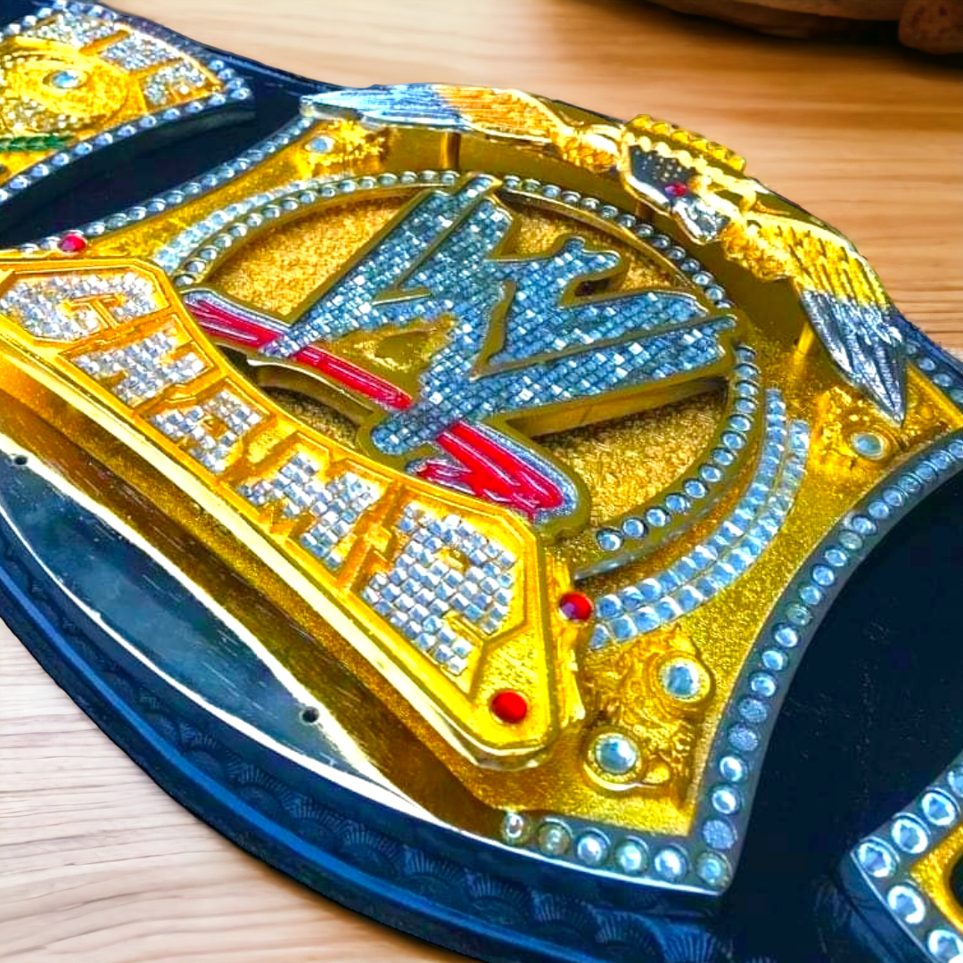 WWE Spinner Stacked | wwe-spinner-stacked | championship belts | MnM Belts
