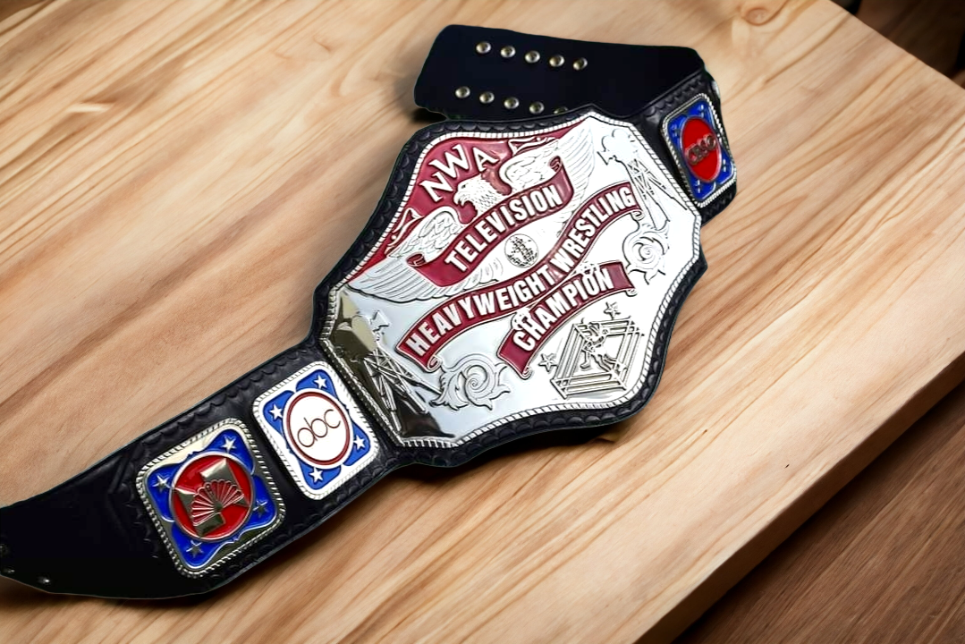 NWA National Heavyweight Championship Belt| nwa-television-heavyweight | championship belt | MnM Belts