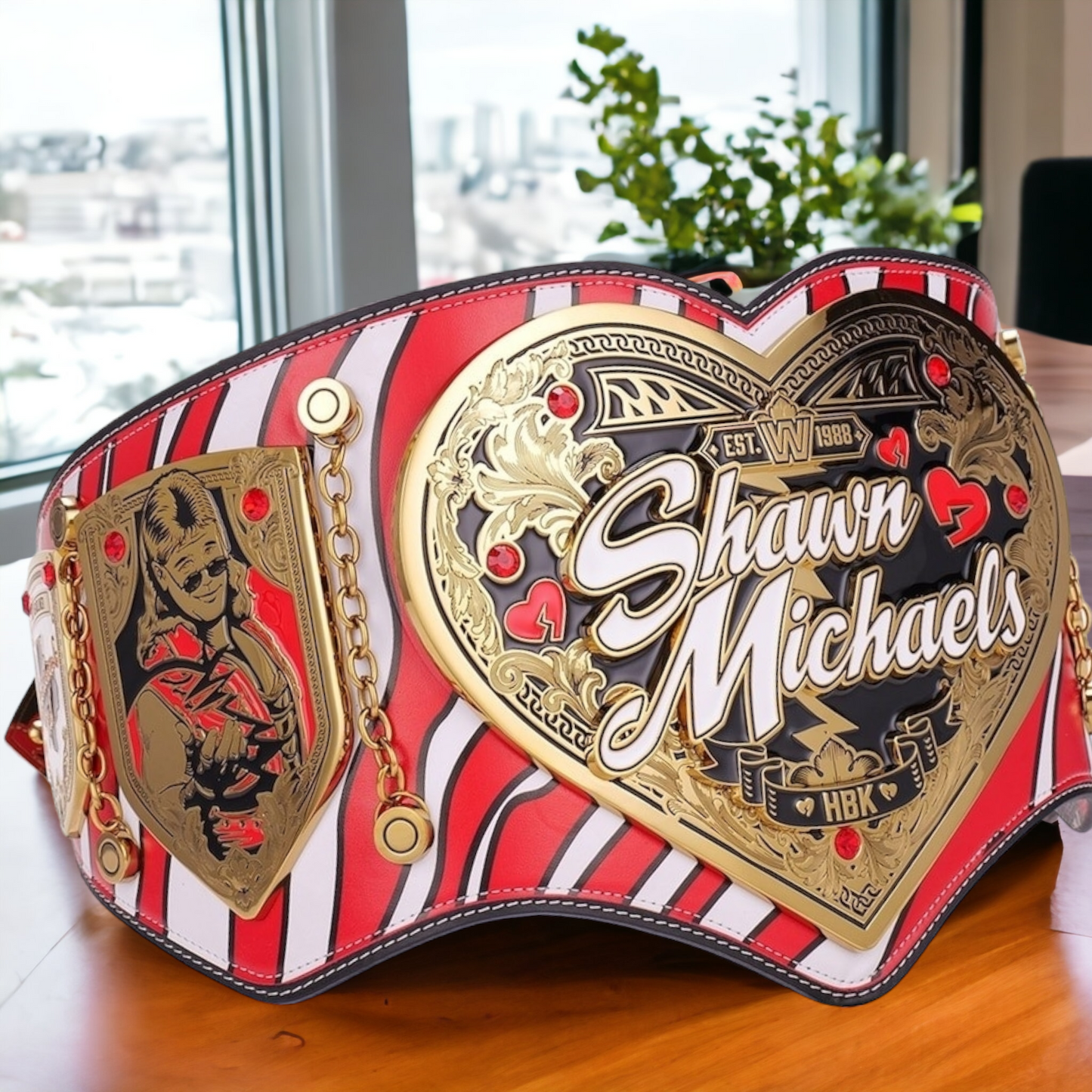 WWE Shawn Michaels Legacy Championship Belt Title