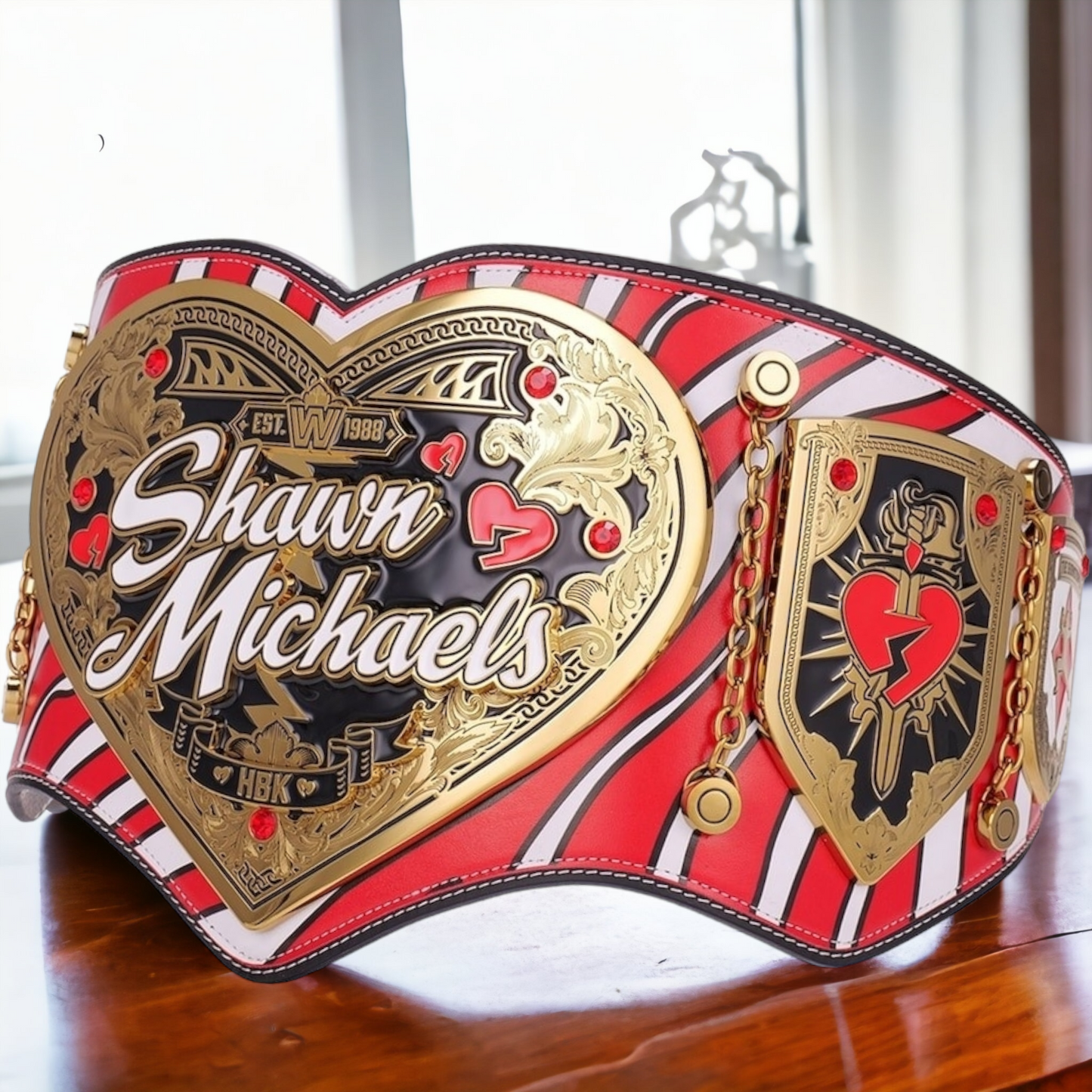 WWE Shawn Michaels Legacy Championship Belt Title