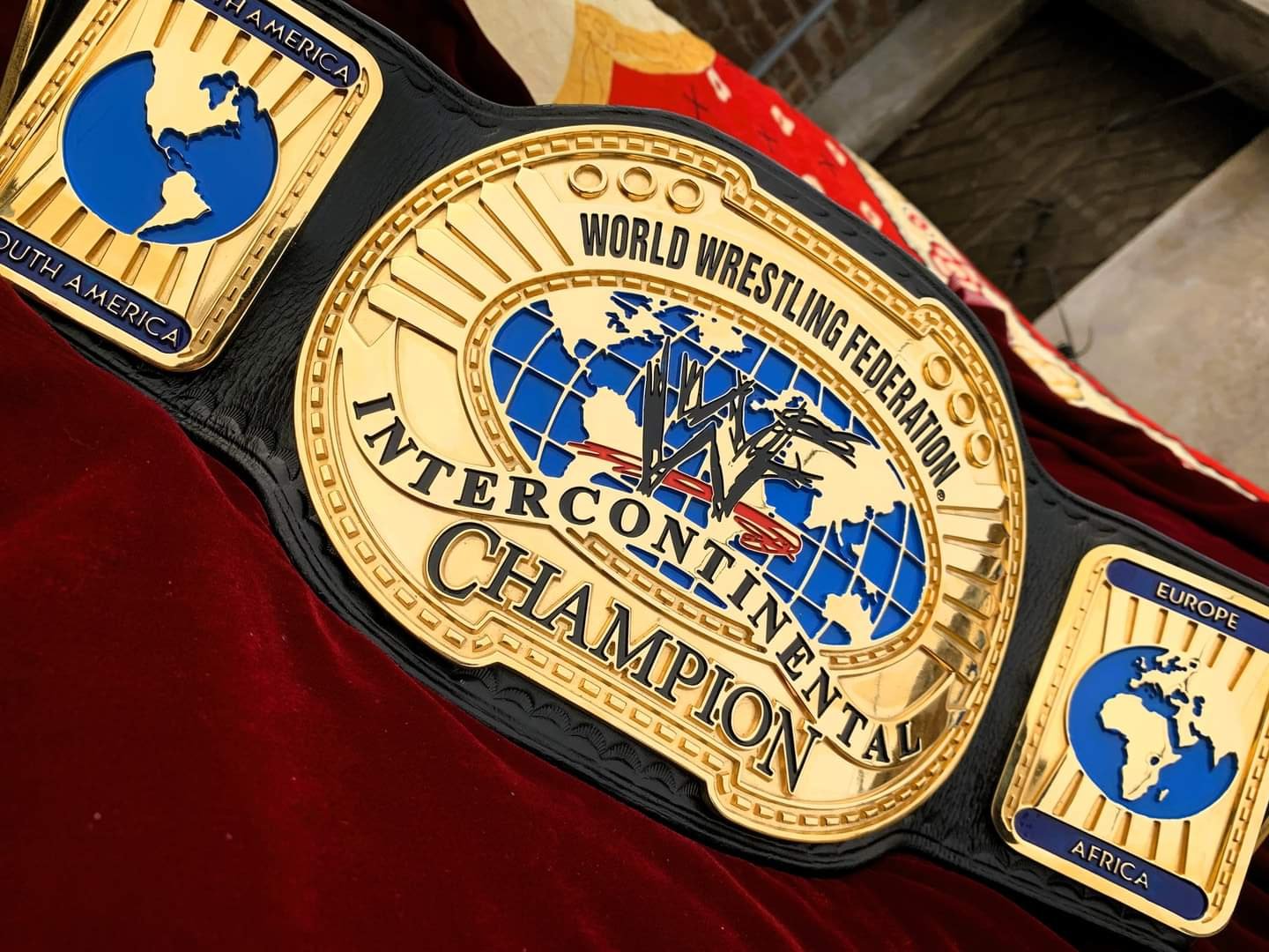 WWE Attitude Era Intercontinental Championship Replica Title