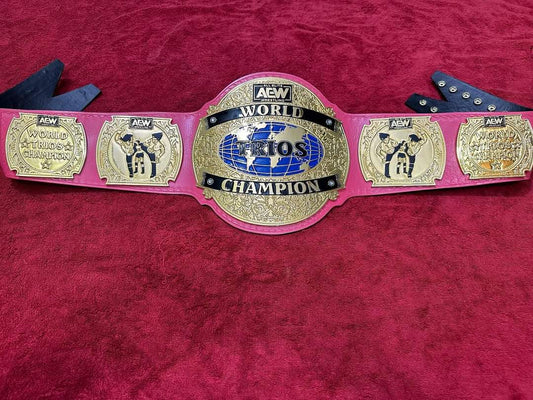 AEW World Trios Championship Title Belt