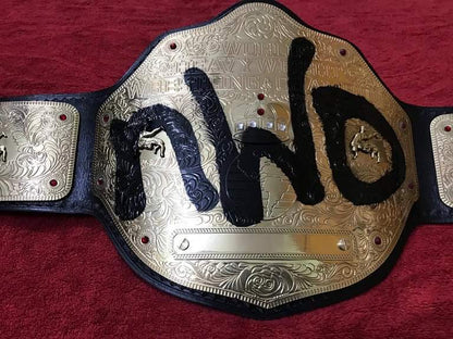 WCW NWO Big Gold Heavyweight Championship Title Belt Replica