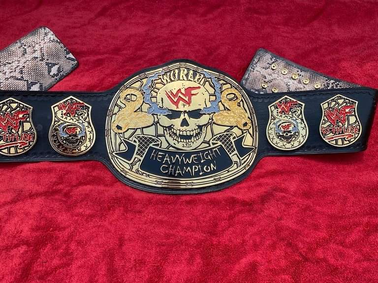 WWE Smoking Skull Championship Title Belt Replica